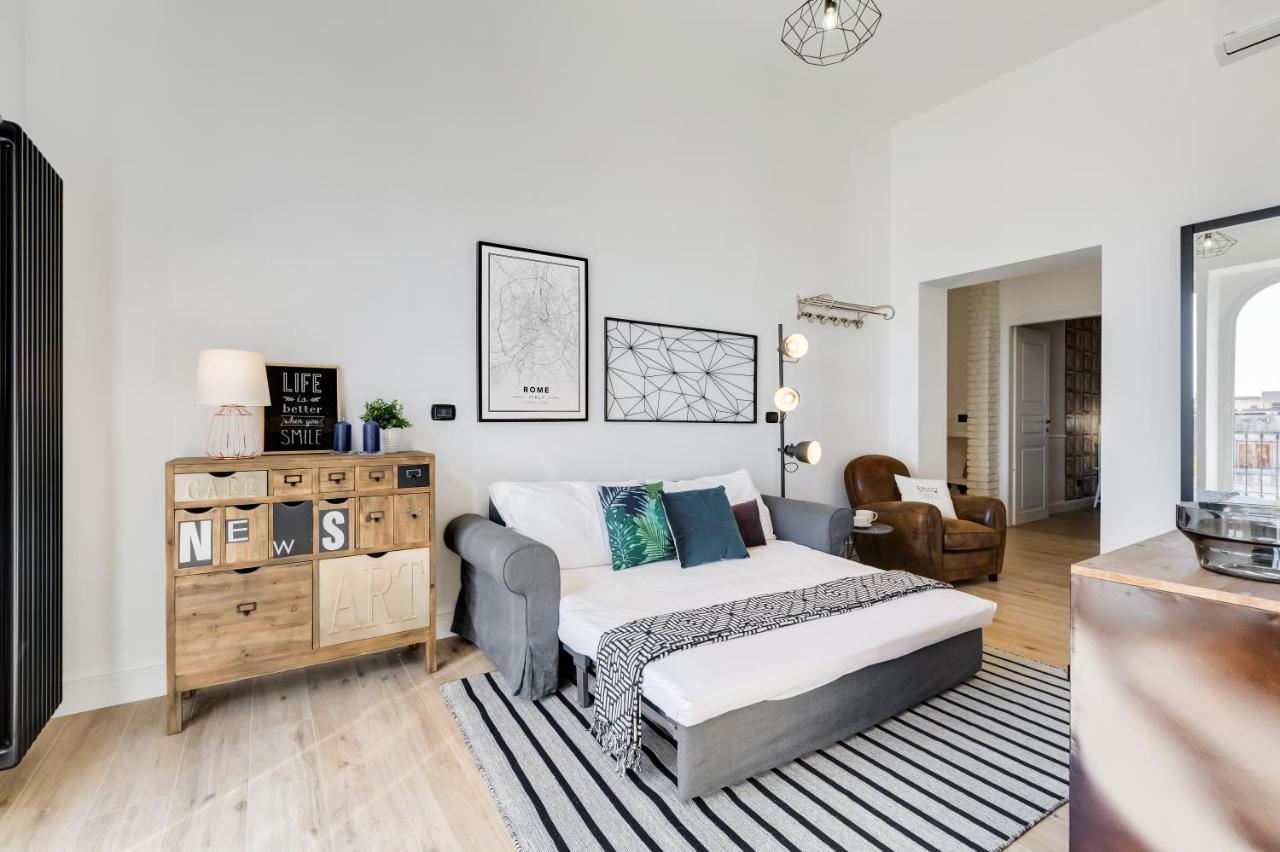 Bmga L Glam Industrial 3-Bed Apartment In Termini Roma Exterior foto