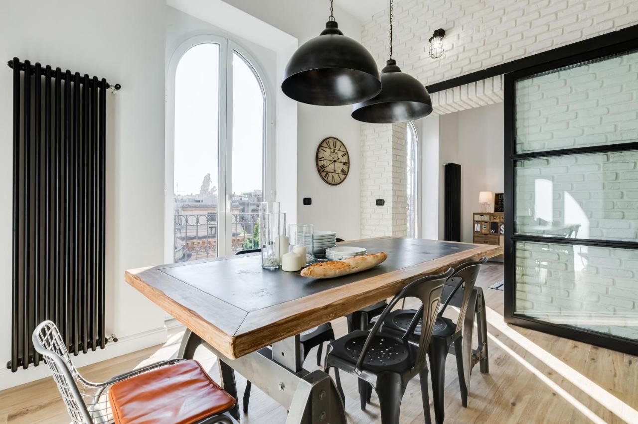 Bmga L Glam Industrial 3-Bed Apartment In Termini Roma Exterior foto